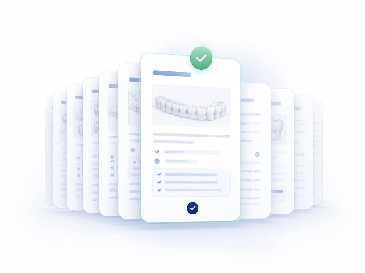 Sélection dans la bibliothèque de guides Denticor
